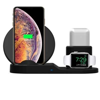 Online Shopping 10W Qi 3 in 1 Wireless Charger N30 Fast Charging For Apple Android and for AppleWatch Series 4