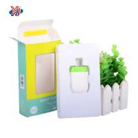 custom logo printed blister insert mobile phone charger paper packaging box